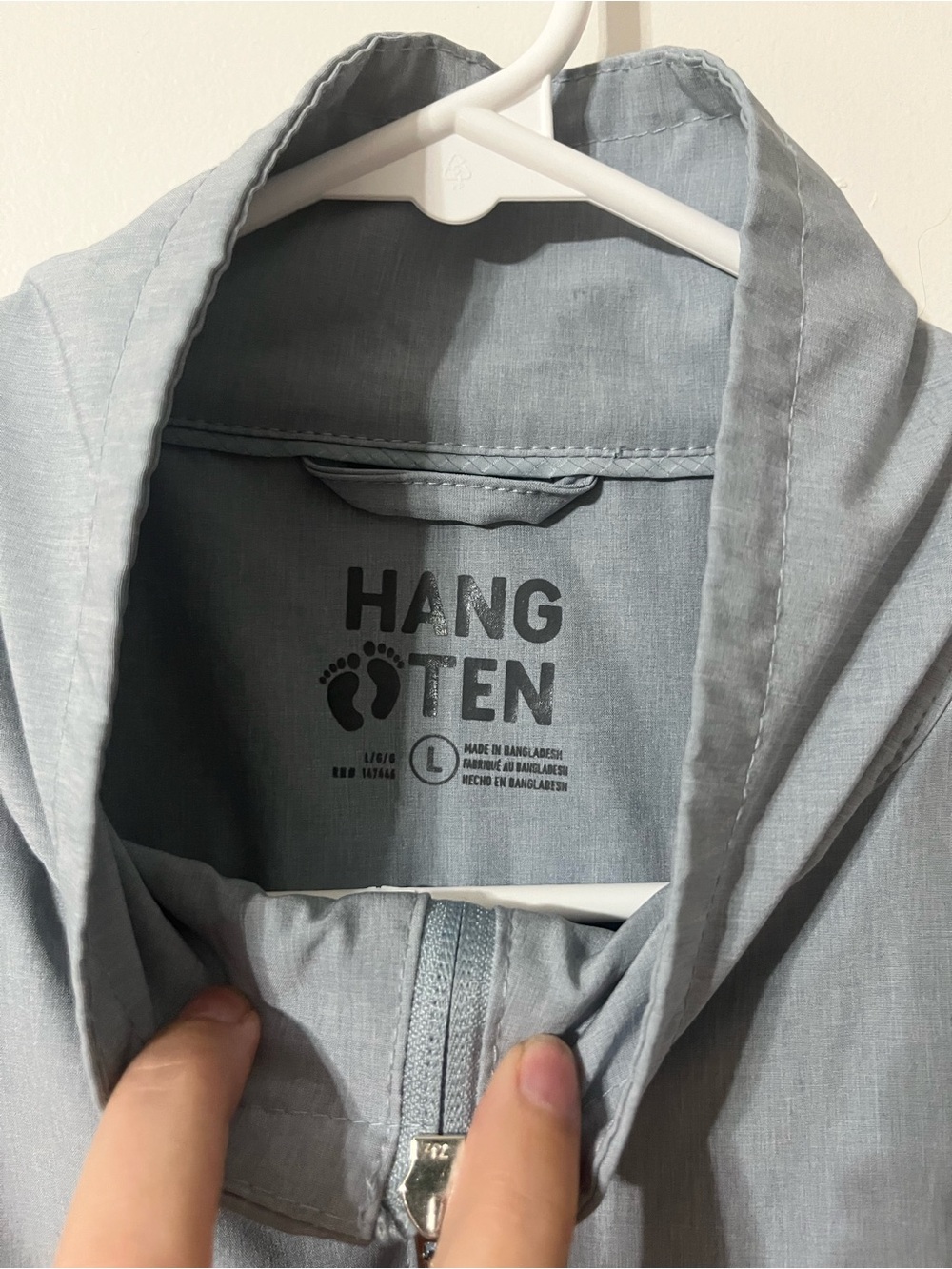 🩶 Hang Ten Windbreaker Waterproof Jacket - Picture 3 of 4